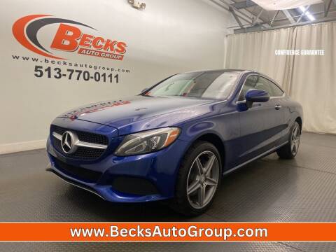 2017 Mercedes-Benz C-Class for sale at Becks Auto Group in Mason OH