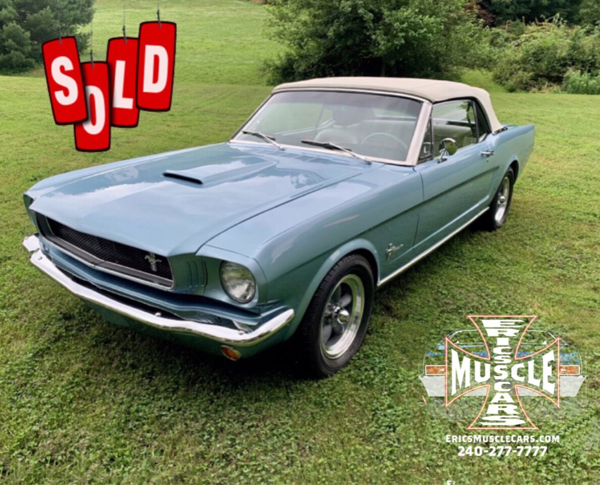 1965 Ford Mustang Convertible SOLD SOLD SOLD