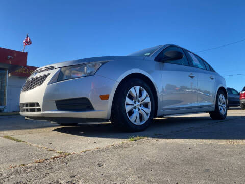 2014 Chevrolet Cruze for sale at Rollin The Deals Auto Sales LLC in Thibodaux LA