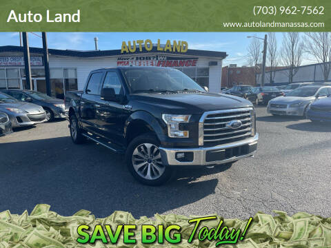2015 Ford F-150 for sale at Auto Land in Manassas VA