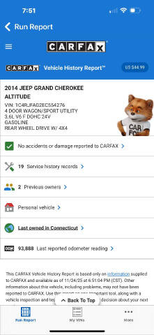 2014 Jeep Grand Cherokee Altitude