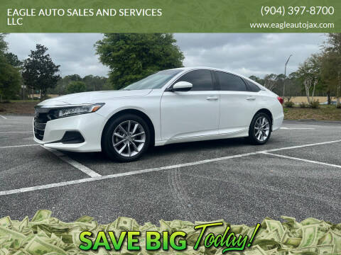 2021 Honda Accord for sale at EAGLE AUTO SALES AND SERVICES LLC in Jacksonville FL