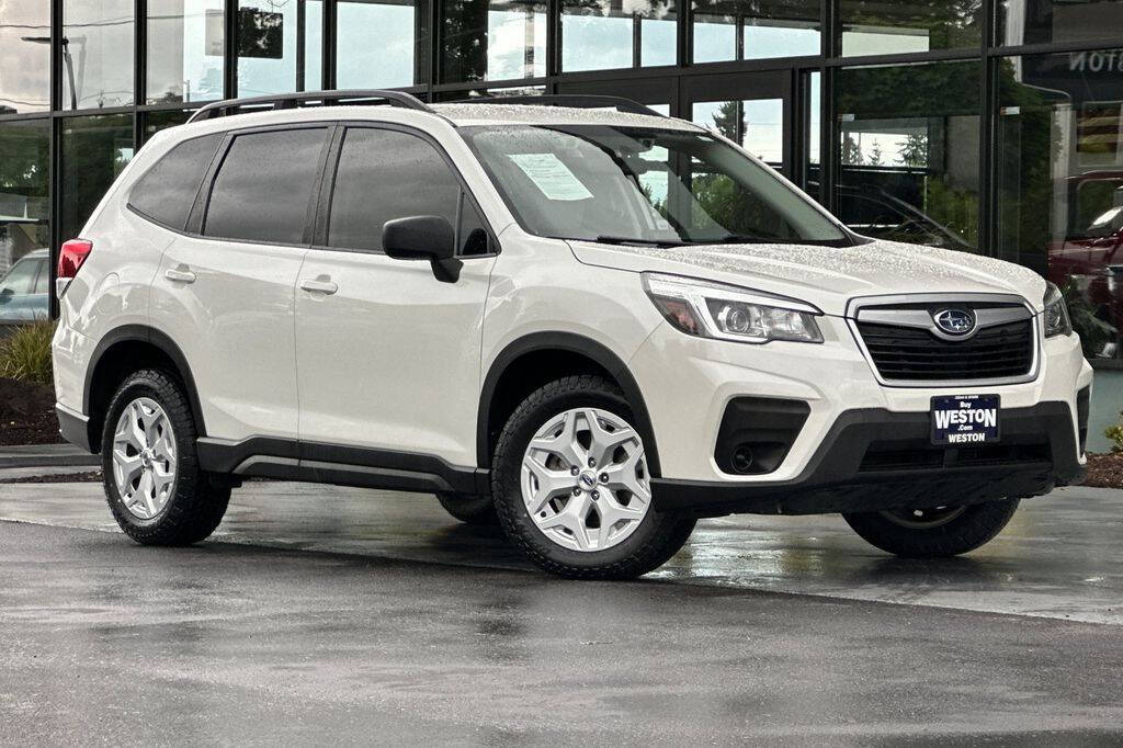 White 2020 Subaru Forester Base AWD Base 4dr Crossover 2