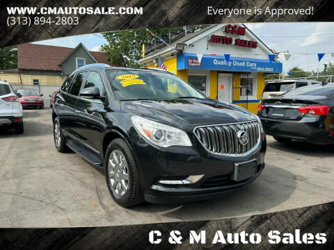 2015 Buick Enclave for sale at C & M Auto Sales in Detroit MI