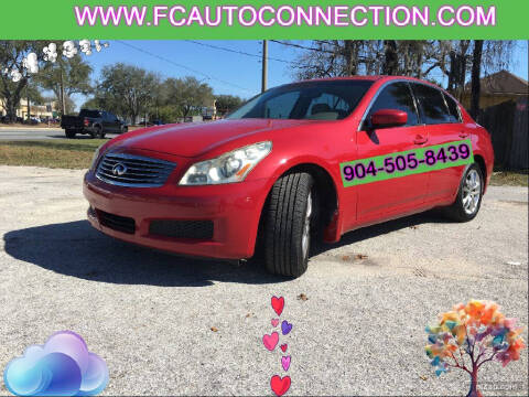 2009 Infiniti G37 Sedan for sale at First Coast Auto Connection in Orange Park FL