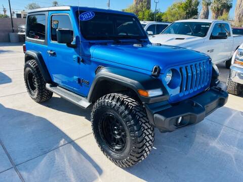 2021 Jeep Wrangler for sale at A AND A AUTO SALES in Gadsden AZ