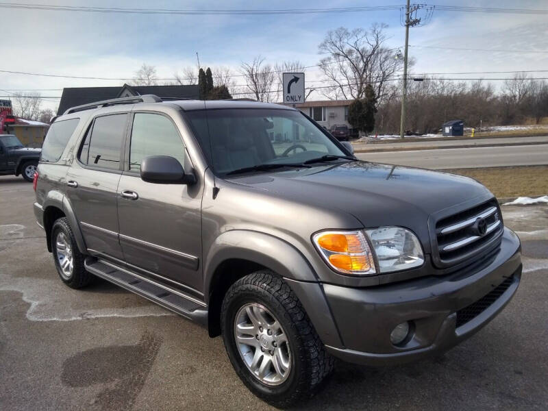 2003 Toyota Sequoia for sale at GLOBAL AUTOMOTIVE in Grayslake IL