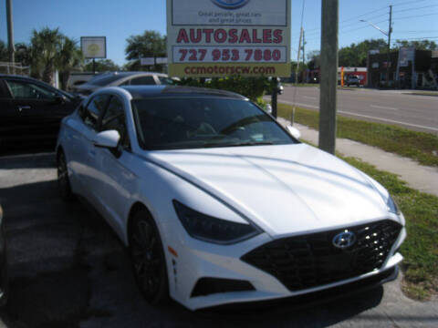 2021 Hyundai Sonata for sale at CC MOTORS CLEARWATER LLC in Clearwater FL