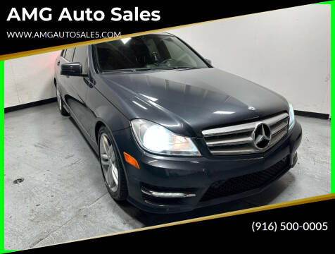 2013 Mercedes-Benz C-Class for sale at AMG Auto Sales in Rancho Cordova CA