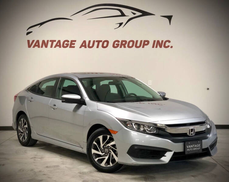 2016 Honda Civic for sale at Vantage Auto Group Inc in Fresno CA