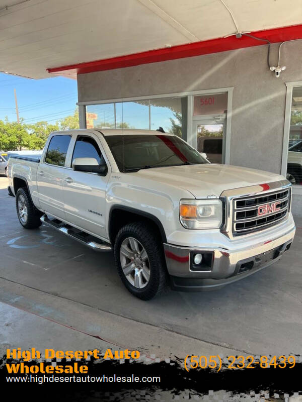 2015 GMC Sierra 1500 for sale at High Desert Auto Wholesale in Albuquerque NM