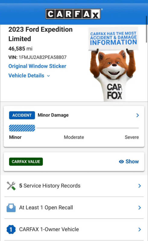 2023 Ford Expedition Limited