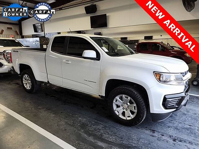 Used 2021 Chevrolet Colorado LT with VIN 1GCHTCEAXM1243358 for sale in Claremore, OK