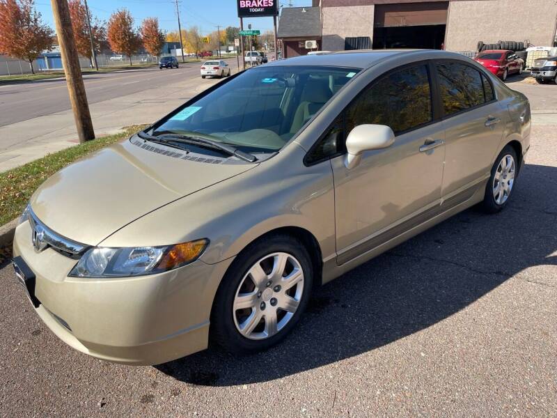 2007 Honda Civic for sale at Motor Solution in Sioux Falls SD