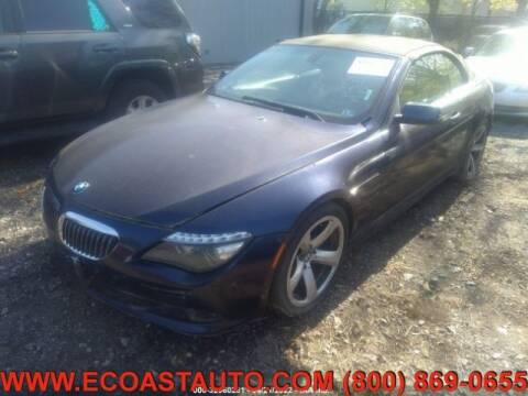 2008 BMW 6 Series for sale at East Coast Auto Source Inc. in Bedford VA