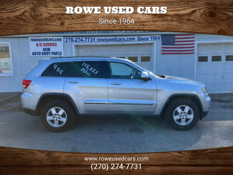 2012 Jeep Grand Cherokee for sale at Rowe Used Cars in Beaver Dam KY
