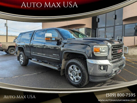 2017 GMC Sierra 3500HD for sale at Auto Max USA in Puyallup WA