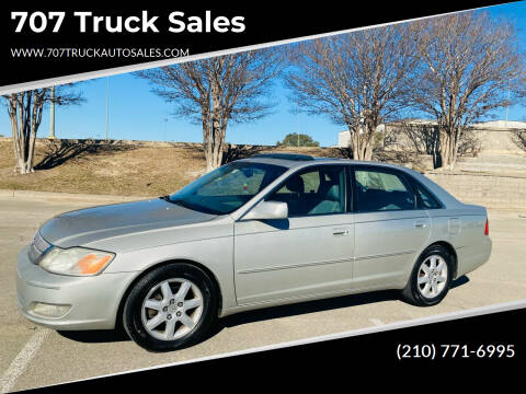 2000 Toyota Avalon for sale at BRACKEN MOTORS in San Antonio TX