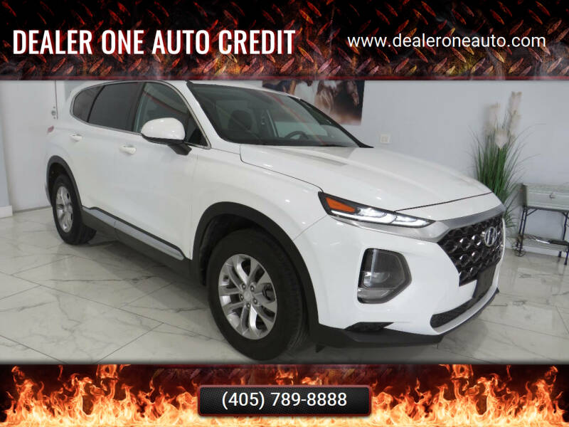 2020 Hyundai Santa Fe for sale at Dealer One Auto Credit in Oklahoma City OK