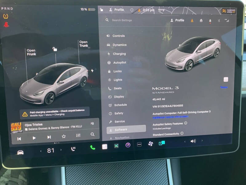 2020 Tesla Model 3 Standard Range