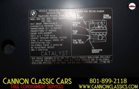 2007 BMW 6 Series 650i