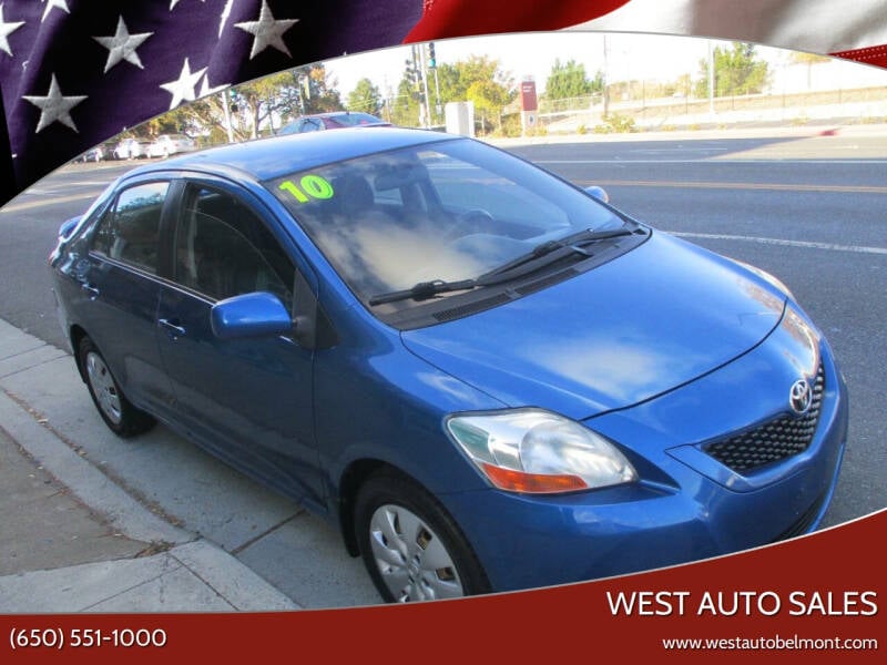 2010 Toyota Yaris for sale at West Auto Sales in Belmont CA