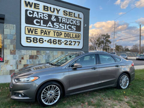 2014 Ford Fusion for sale at MICHAEL'S AUTO SALES in Mount Clemens MI