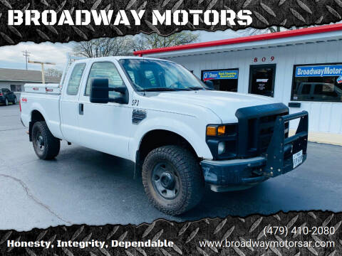 2009 Ford F-250 Super Duty for sale at BROADWAY MOTORS in Van Buren AR