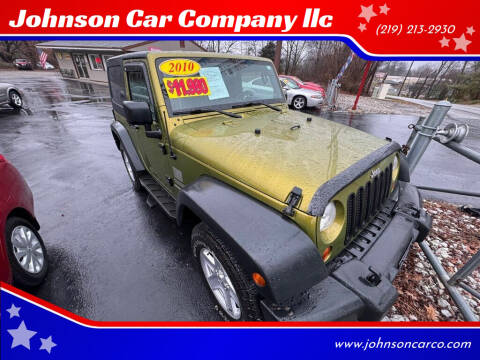 2010 Jeep Wrangler for sale at Johnson Car Company llc in Crown Point IN