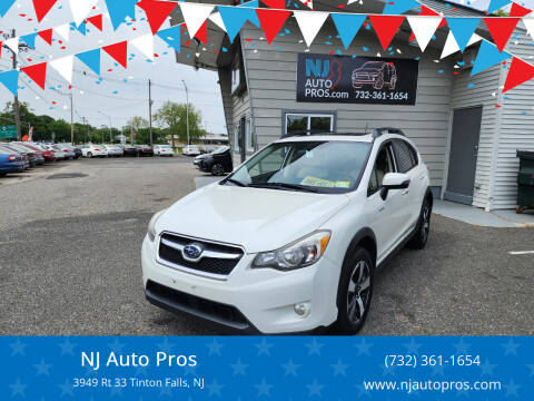 2015 Subaru XV Crosstrek for sale at NJ Auto Pros in Tinton Falls NJ