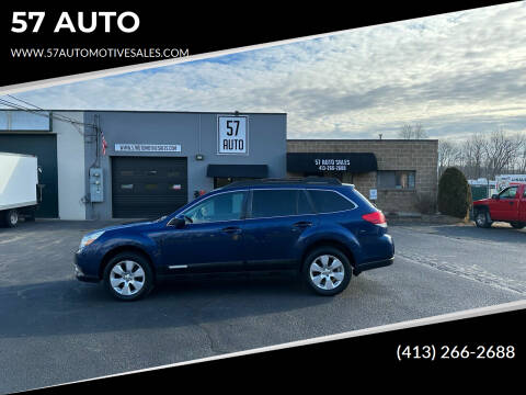 2011 Subaru Outback for sale at 57 AUTO in Feeding Hills MA