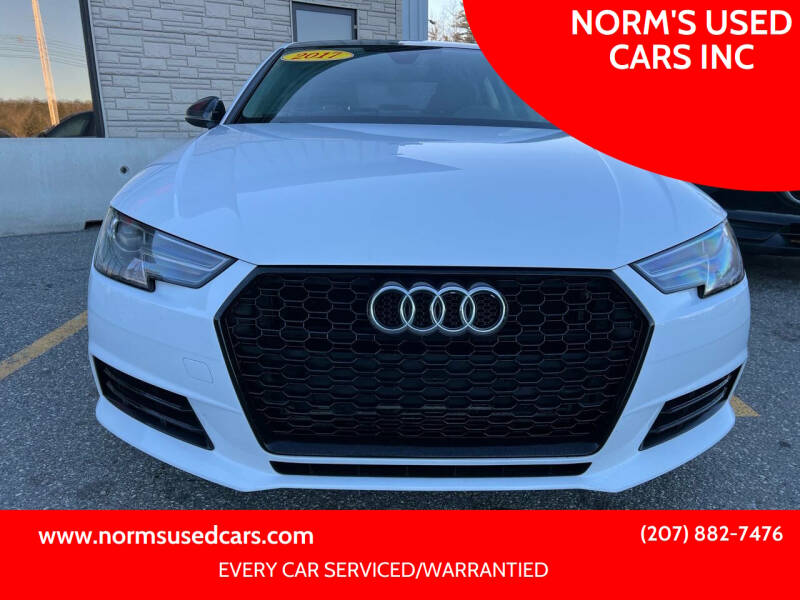 2017 Audi A4 for sale at NORM'S USED CARS INC in Wiscasset ME