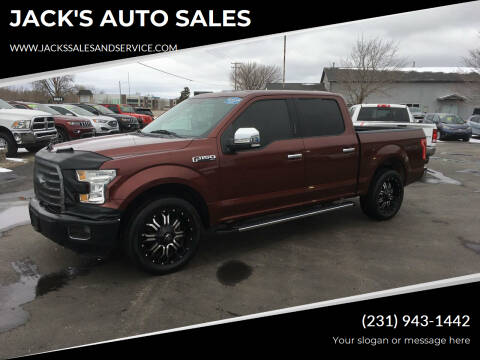2015 Ford F-150 for sale at JACK'S AUTO SALES in Traverse City MI