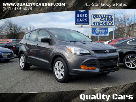 2015 Ford Escape for sale at Quality Cars in Grants Pass OR