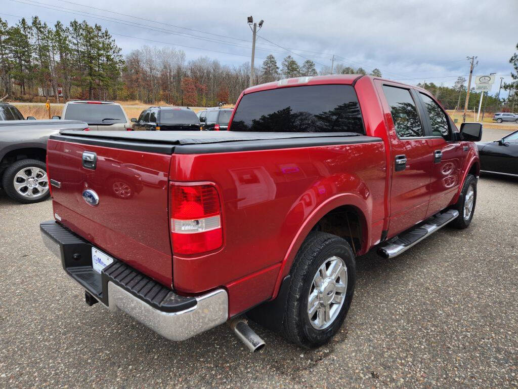 2007 Ford F-150 for sale at Miltimore Motor Company in Pine River, MN