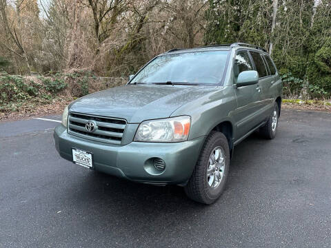 2005 Toyota Highlander for sale at Trucks Plus in Seattle WA