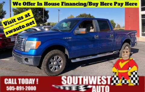 2010 Ford F-150 for sale at SOUTHWEST AUTO in Albuquerque NM