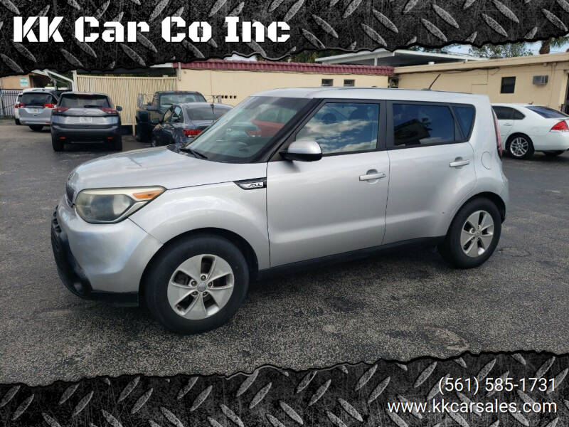 2015 Kia Soul for sale at KK Car Co Inc in Lake Worth FL