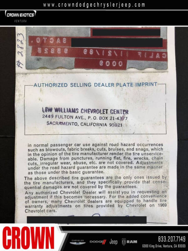 1969 Chevrolet Corvette