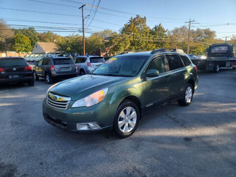 2010 Subaru Outback for sale at Hometown Automotive Service & Sales in Holliston MA