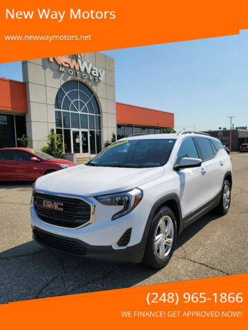 2019 GMC Terrain for sale at New Way Motors in Ferndale MI