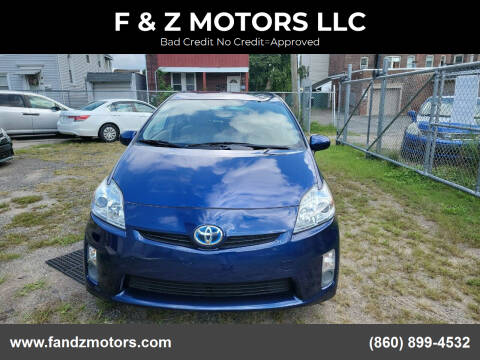 2010 Toyota Prius for sale at F & Z MOTORS LLC in Vernon Rockville CT