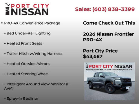 2026 Nissan Frontier PRO-4X