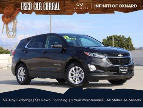 2018 Chevrolet Equinox for sale at NewCenturyAutomotive.com - INFINITI OF OXNARD in Oxnard CA