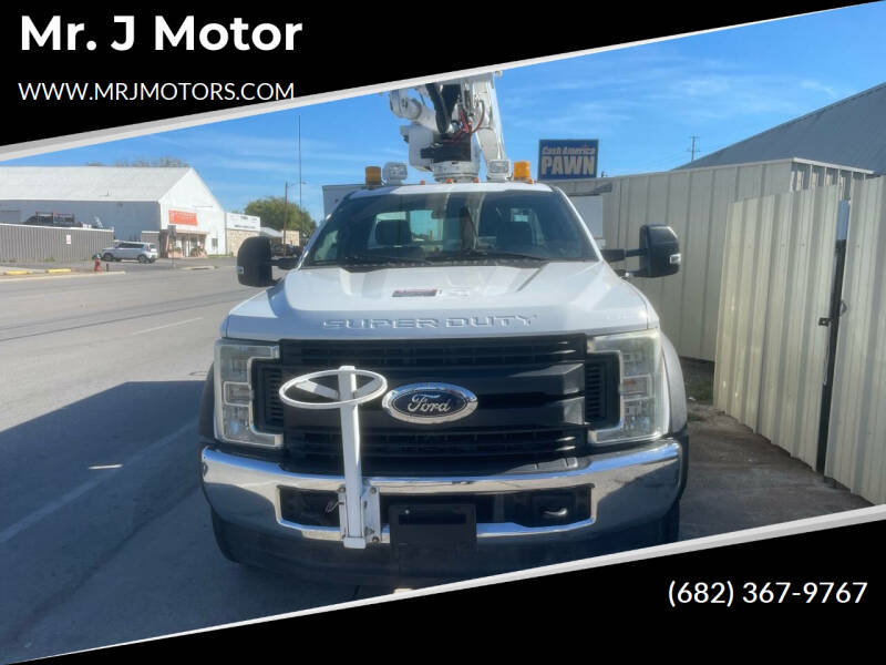 2017 Ford F-550 Super Duty for sale at Mr. J Motor in Haltom City TX