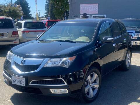 2010 Acura MDX for sale at ADAY CARS in Hayward CA