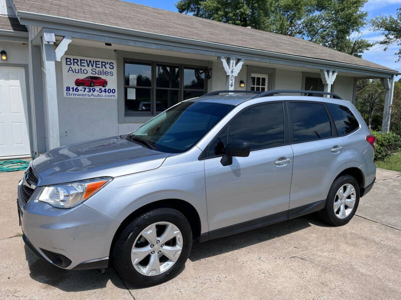 2015 Subaru Forester for sale at Brewer's Auto Sales in Greenwood MO