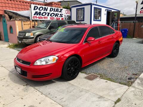 2009 Chevrolet Impala for sale at DON DIAZ MOTORS in San Diego CA