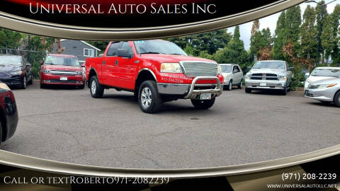 2006 Ford F-150 for sale at Universal Auto Sales Inc in Salem OR