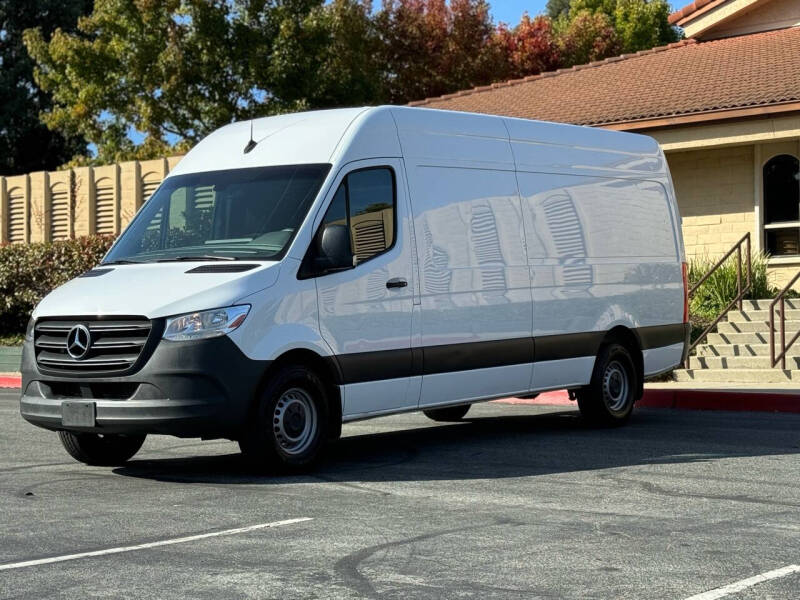 Used 2021 Mercedes-Benz Sprinter Cargo Van Base with VIN W1Y4ECHY3MT058201 for sale in San Bruno, CA